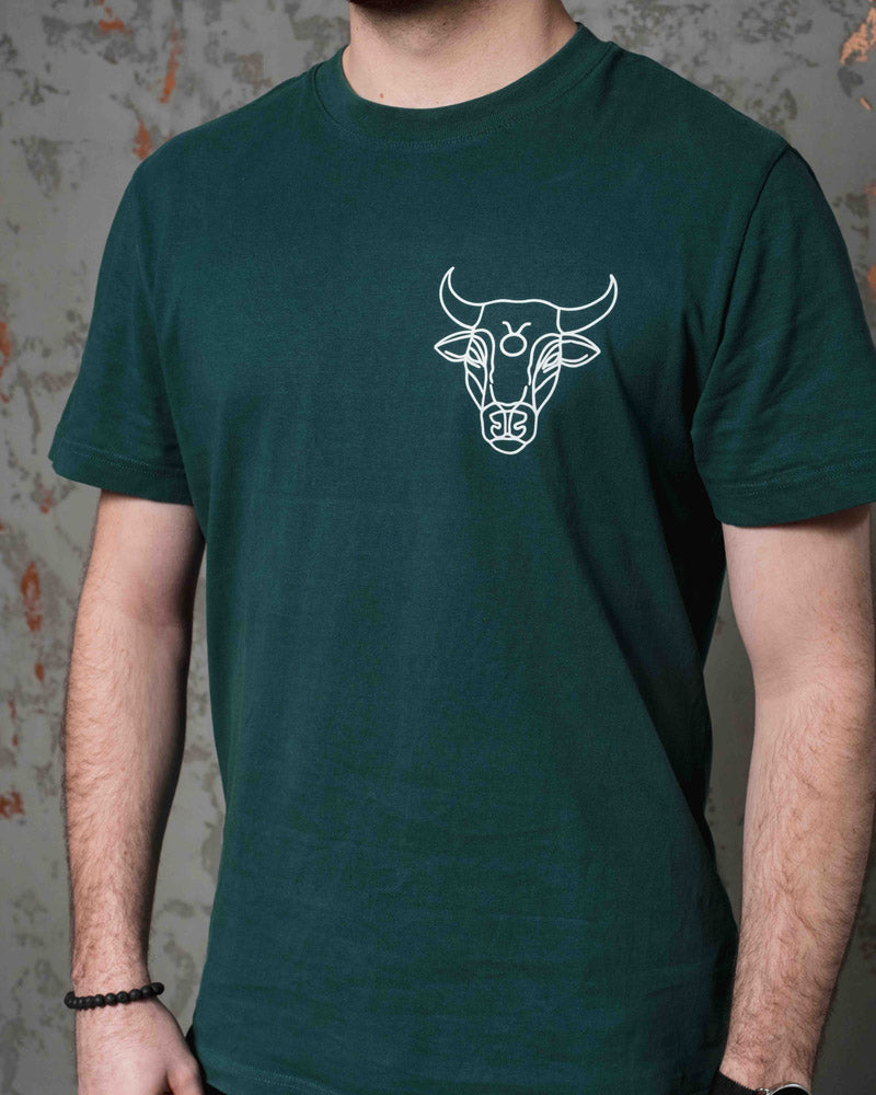 Shirt Stier Aufdruck Sternzeichen