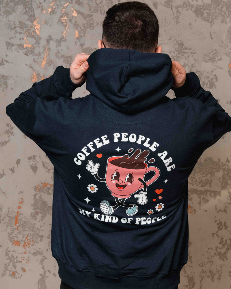 Backprint Pullover Kaffeeliebhaber