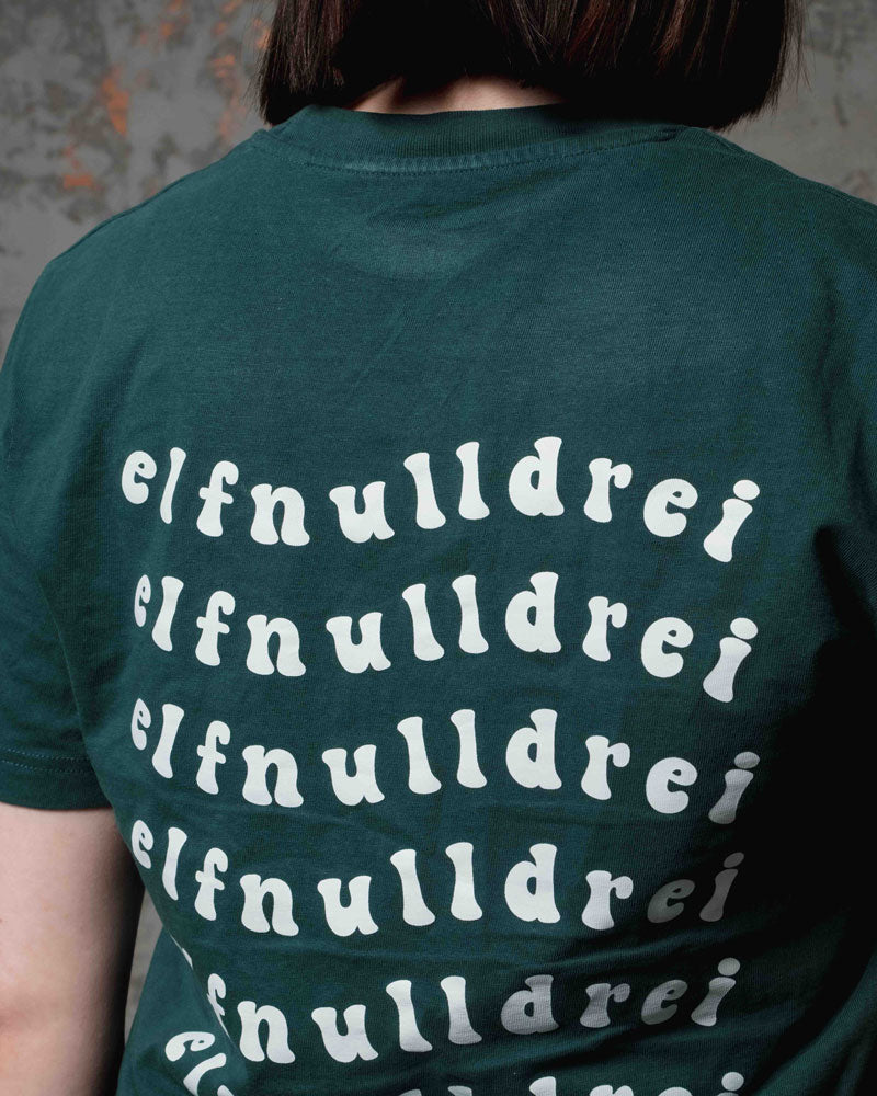 Shirt elfnulldrei Aufdruck Rücken