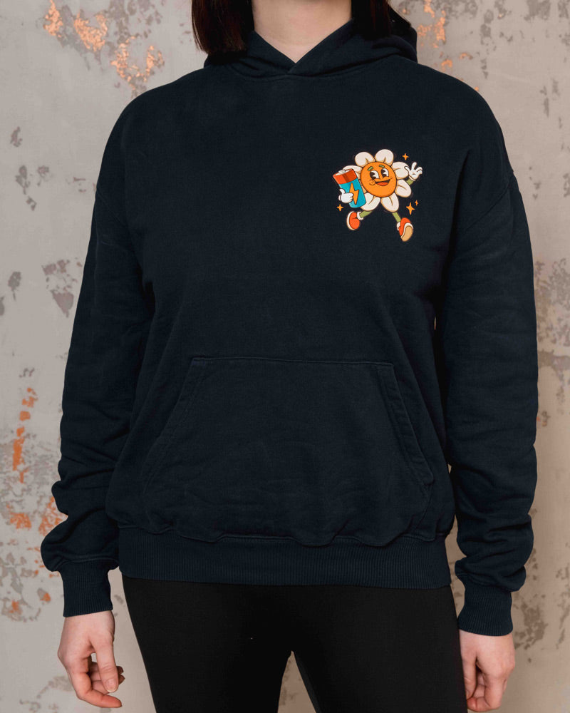 Hoodie Blume mit Batterie