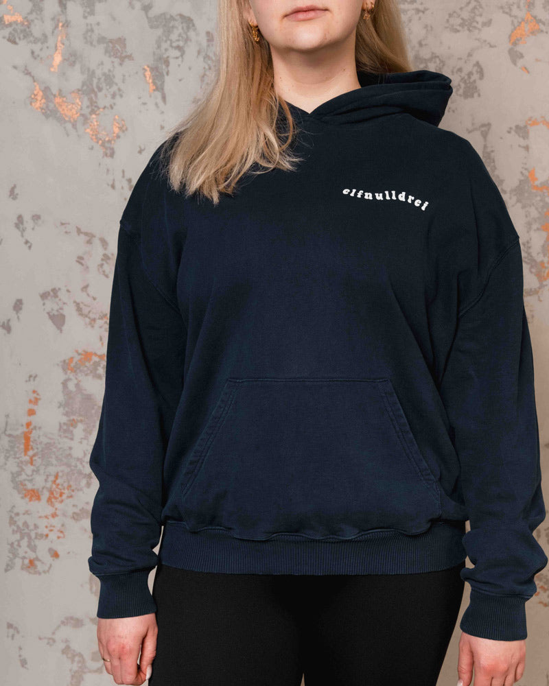 Hoodie elfnulldrei Aufdruck