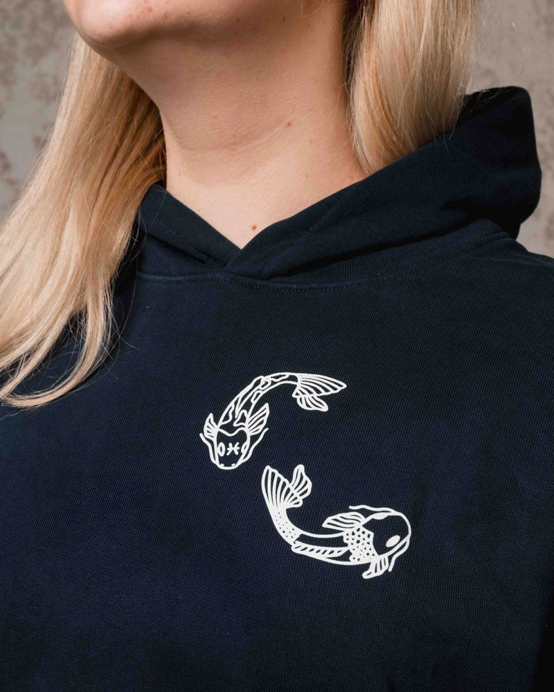 Pullover Fische Aufdruck Sternzeichen