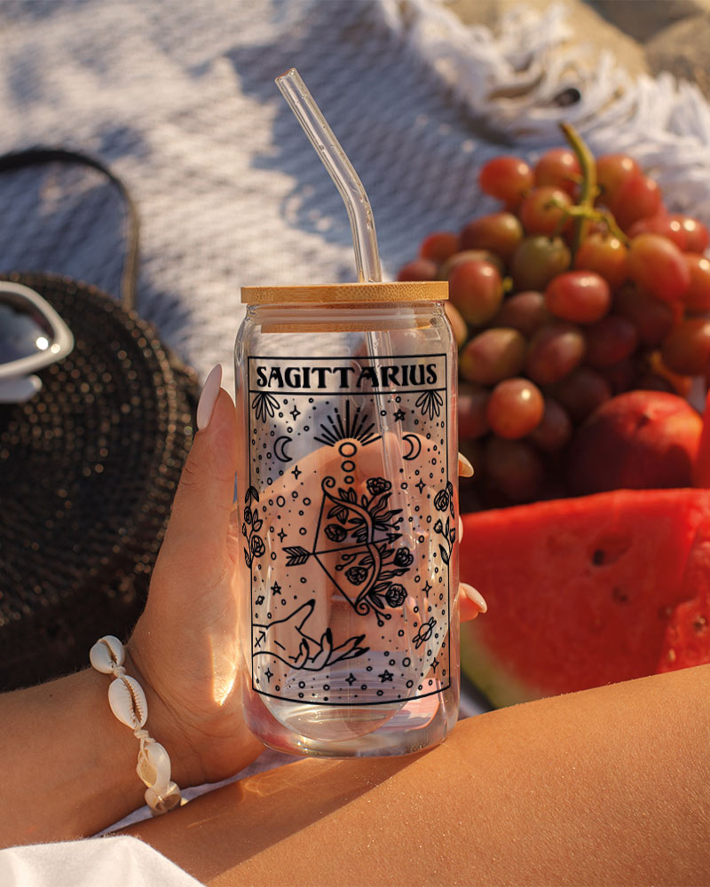 Sagittarius Trinkglas